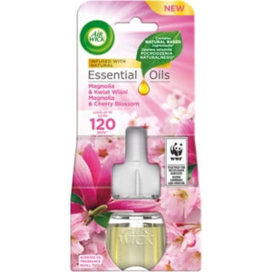 AIR WICK, wkład do elektrycznego odświeżacza, magnolia i kwiat wiśni, 19 ml