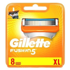 Gillette Fusion 5, wymienne ostrza do maszynki, 8 szt.