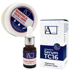 Arkada zestaw serum kolagenowe maść do paznokci 11ml