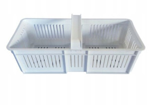Łubianka 363x140x100 Mm Biała Bekuplast