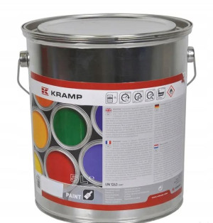 Lakier do maszyn RAL, 3000 czerwony ognisty 5 l