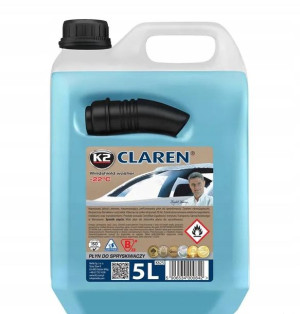 Płyn do spryskiwaczy zimowy Claren K2, 5 l