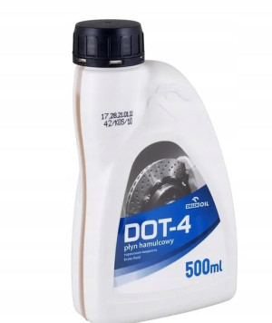 Płyn do układów hydraulicznych DOT-4 Orlen, 0,5 l