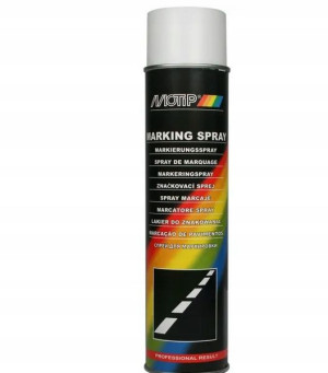 Farba do znakowania w sprayu, biała 600 ml