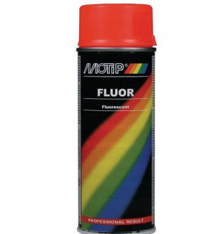 Lakier fluorescencyjny czerwono-pomarańczowy