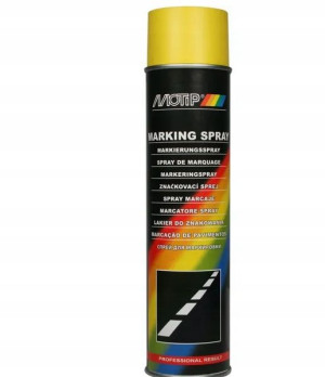 Farba do znakowania w sprayu, żółta 600 ml