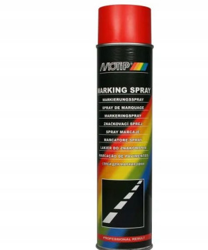 Farba do znakowania w sprayu, czerwona 600 ml