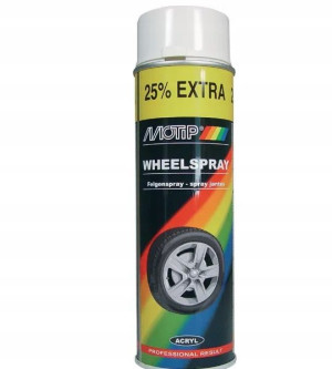 04003PLMOT Lakier do felg Rally, biały 500 ml