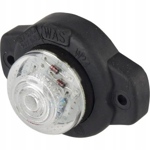 Lampa obrysowa LED, cytryna, 12/24V przezroczysta