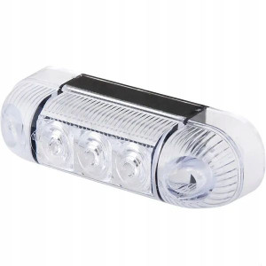 Lampa obrysowa LED, prostokątna, 12/24V