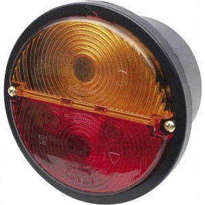 Lampa tylna zespolona, okrągła, 12/24V