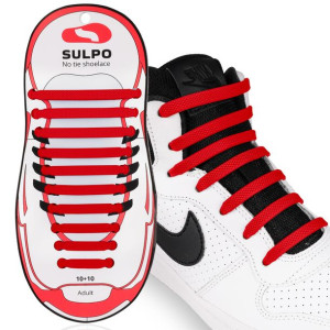 Gumowe sznurówki bez wiązania do obuwia sportowego