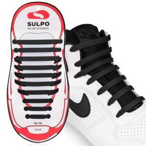 Silikonowe sznurówki do butów bez wiązania SULPO