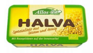 Allos Chałwa miodowa, zdrowe przekąski, 75g