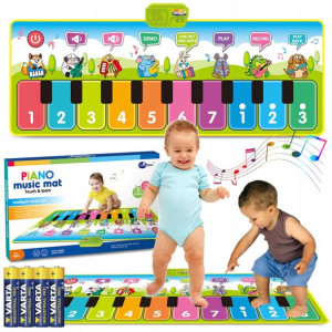 Mata Muzyczna Tańczenia Pianinko Gra Taneczna Duża