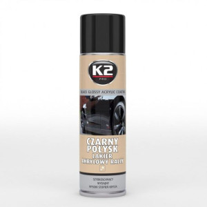 K2 Lakier Akrylowy Czarny Połysk 500 Ml L341