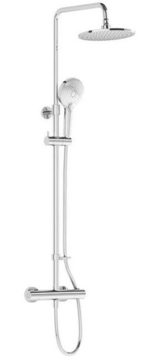 Zestaw Prysznicowy Z Termostatem AquaHeatJoy Chrom VITRA-A47200EXP Vitra