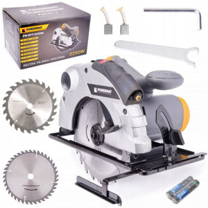 Pilarka Tarczowa Ręczna Przecinarka 2250w Laser