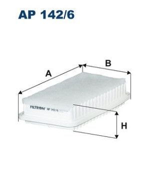Filtr powietrza FILTRON AP 142/6 178010G010