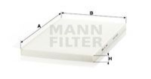 Filtr kabinowy MANN-FILTER CU3562