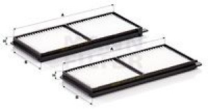 Filtr kabinowy MANN-FILTER CU23001-2 CU230012