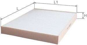 Filtr kabinowy ALPHA FILTER AF5006-00 CU2545