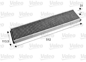 Filtr kabinowy VALEO 715674 CUK5257