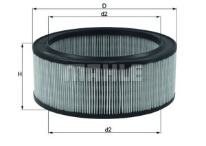 Filtr powietrza KNECHT LX 516 C2582