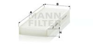 Filtr kabinowy VARIOUS SUPPLIERS CU2623