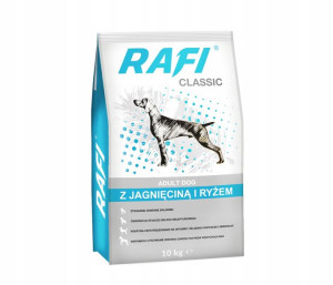 Sucha karma Rafi classic jagnięcina 10 kg