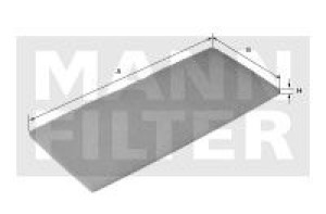 Filtr kabinowy MANN-FILTER CU5407-10 CU540710