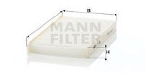 Filtr kabinowy MANN-FILTER CU21005-2 CU210052