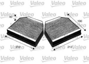 Filtr kabinowy z węglem aktywnym VALEO 715621 CUK22412