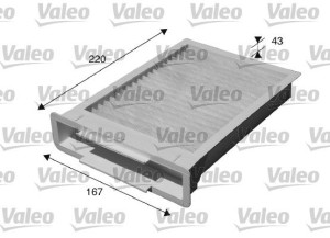 Filtr kabinowy VALEO 715515 CU2317