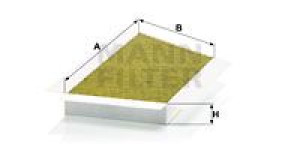 Filtr kabinowy MANN-FILTER FP3448 CUK3448