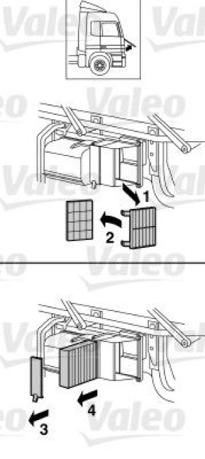 Filtr kabinowy VALEO 716039 CU1722