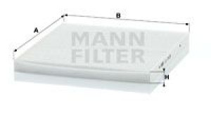 Filtr kabinowy MANN-FILTER CU2435
