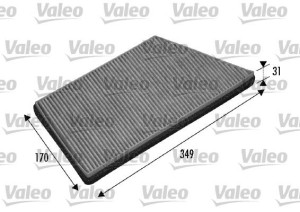 Filtr kabinowy z węglem aktywnym VALEO 698749 CUK3448