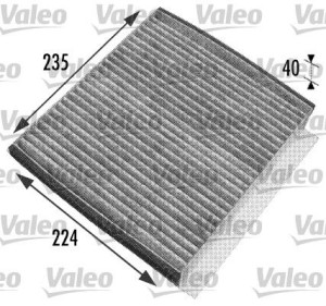 Filtr kabinowy z węglem aktywnym VALEO 698778 CU2338