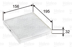 Filtr kabinowy VALEO 715637 CUK1611