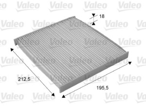 Filtr kabinowy VALEO 715689 CU1912