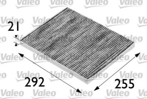 Filtr kabinowy z węglem aktywnym VALEO 698688 CUK3042