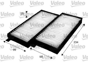 Filtr kabinowy VALEO 715624 68111091A0