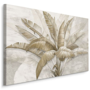 Obraz CANVAS Do Jadalni Drzewo Bananowca Liście Natura 100cm x 70cm