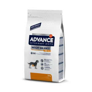 SUCHA KARMA DLA PSÓW ras małych ADVANCE DIET Weight Balance 1,5kg [923526]