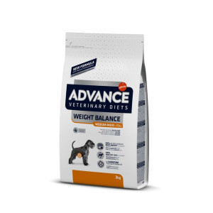 SUCHA KARMA DLA PSÓW ADVANCE DIET Weight Balance 3kg [923528]