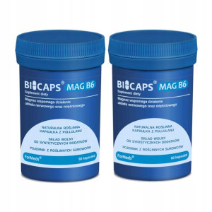 2x Formeds Bicaps Mag B6 Cytrynian Magnezu 60 Kaps