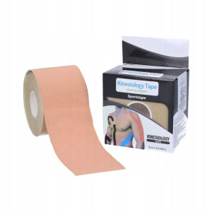 Taśma 5cm X 5m Do Kinesiotaping Tejpy Tape Plastry