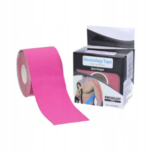 Taśma Tejp Kinesiotaping Tape Tejpy Plastry Mocny