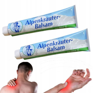 2 X Alpenkrauter Balsam Maść Alpejska Na Ból 200ml